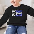 Class Of 2025 Senior 2025 Back To School Graduation Party Graphic Kid Sweatshirt Class Of 2025 Senior 2025 Back To School Graduation Party Graphic Kid Sweatshirt