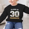 Class Of 2030 Freshman High School Back To School 9th Grade Graphic Kid Sweatshirt Class Of 2030 Freshman High School Back To School 9th Grade Graphic Kid Sweatshirt