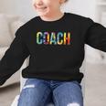 Coach Women For Work Tie Dye Back To School Appreciation Day Graphic Kid Sweatshirt Coach Women For Work Tie Dye Back To School Appreciation Day Graphic Kid Sweatshirt