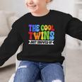 Cool Twins Just Showed Up Kid Boy Teen Twin Back To School Graphic Kid Sweatshirt Cool Twins Just Showed Up Kid Boy Teen Twin Back To School Graphic Kid Sweatshirt