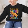 Crush 1st Grade Dinosaur Back To School Class Of 2037 Boy Graphic Kid Sweatshirt Crush 1st Grade Dinosaur Back To School Class Of 2037 Boy Graphic Kid Sweatshirt