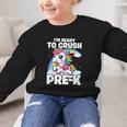 Crush Pre-K Girls Back To School Unicorn First Day Preschool Graphic Kid Sweatshirt Crush Pre-K Girls Back To School Unicorn First Day Preschool Graphic Kid Sweatshirt