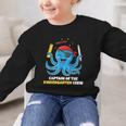 Cute Octopus Pirate Kindergarten Boys Kids Back To School Graphic Kid Sweatshirt