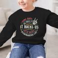 Some Days We Rock It Kindergarten Life Back To School Graphic Kid Sweatshirt Some Days We Rock It Kindergarten Life Back To School Graphic Kid Sweatshirt
