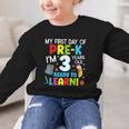 My First Day Of Pre-k Back To School Preschool Girls Boys Graphic Kid Sweatshirt My First Day Of Pre-k Back To School Preschool Girls Boys Graphic Kid Sweatshirt