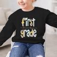 First Grade Dream Team Pencil Back To School Boys Girls Graphic Kid Sweatshirt