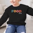 Food Dude Boho Sweet Lover By Food Dude For Back To School Graphic Kid Sweatshirt Food Dude Boho Sweet Lover By Food Dude For Back To School Graphic Kid Sweatshirt