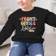 Front Office Rocks Back To School Secretary Admin Staff Tee Graphic Kid Sweatshirt