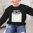 Fun Last Day Of School Sign My Shirt Back To School Cool Graphic Kid Sweatshirt