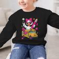 Goose Back To School First Day Of School Girls Boys Graphic Kid Sweatshirt Goose Back To School First Day Of School Girls Boys Graphic Kid Sweatshirt