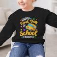 Happy First Day Of School Bus Driver Back To School Graphic Kid Sweatshirt