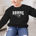 Hawks Back To School Spirit Graphic Kid Sweatshirt