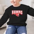 Hawks Back To School Spirit R Graphic Kid Sweatshirt
