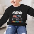 I'm Ready To Crush Kindergarten Monster Truck Back To School Graphic Kid Sweatshirt I'm Ready To Crush Kindergarten Monster Truck Back To School Graphic Kid Sweatshirt