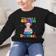 I'm Ready To Crush Third 3rd Grade Axolotl Back To School Graphic Kid Sweatshirt