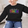 Instructional Coach Appreciation Back To School Graphic Kid Sweatshirt