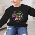 Kindergarten Crew Team Back To School 1st Day Of School Graphic Kid Sweatshirt