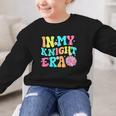 In My Knights Era Back To School Spirit Game Retro Groovy Graphic Kid Sweatshirt In My Knights Era Back To School Spirit Game Retro Groovy Graphic Kid Sweatshirt