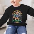 My Last First Day Senior 2026 Cat Back To School Graphic Kid Sweatshirt