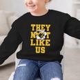 Not Like Hornets Back To School Spirit GY Graphic Kid Sweatshirt Not Like Hornets Back To School Spirit GY Graphic Kid Sweatshirt
