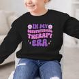 In My Occupational Therapy Era Groovy OT Back To School Graphic Kid Sweatshirt In My Occupational Therapy Era Groovy OT Back To School Graphic Kid Sweatshirt