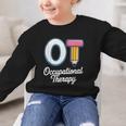 Occupational Therapy OT And COTA Back To School Graphic Kid Sweatshirt Occupational Therapy OT And COTA Back To School Graphic Kid Sweatshirt