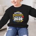 Official Kindergartener Future Class Of 2039 Back To School Graphic Kid Sweatshirt