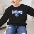 Patriots Back To School Spirit B Graphic Kid Sweatshirt Patriots Back To School Spirit B Graphic Kid Sweatshirt