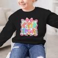 Preppy Back To School Fifth Grade Coquette Bow Women Girl Graphic Kid Sweatshirt Preppy Back To School Fifth Grade Coquette Bow Women Girl Graphic Kid Sweatshirt