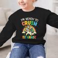 Ready For 1st Grade Unicorn First Day Back To School Student Graphic Kid Sweatshirt Ready For 1st Grade Unicorn First Day Back To School Student Graphic Kid Sweatshirt