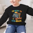 Ready For 4th Grade First Day Back To School Students Graphic Kid Sweatshirt