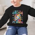 Ready To Crush 2nd Grade Back To School 2nd Grade Cat Kitten Graphic Kid Sweatshirt Ready To Crush 2nd Grade Back To School 2nd Grade Cat Kitten Graphic Kid Sweatshirt