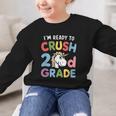 Im Ready To Crush 2nd Grade Boy Unicorn Back To School Graphic Kid Sweatshirt Im Ready To Crush 2nd Grade Boy Unicorn Back To School Graphic Kid Sweatshirt