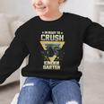 Ready To Crush Kindergarten Monster Truck Boy Back To School Graphic Kid Sweatshirt