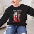 Ready To Crush Second Grade Soccer USA Flag Back To School Graphic Kid Sweatshirt Ready To Crush Second Grade Soccer USA Flag Back To School Graphic Kid Sweatshirt