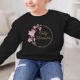 Retro Floral Early Intervention Specialist Back To School Graphic Kid Sweatshirt Retro Floral Early Intervention Specialist Back To School Graphic Kid Sweatshirt