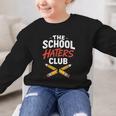 The School Haters Club Student Back To Schools Merch Graphic Kid Sweatshirt The School Haters Club Student Back To Schools Merch Graphic Kid Sweatshirt