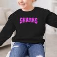 Sharks Back To School Spirit Pk Graphic Kid Sweatshirt Sharks Back To School Spirit Pk Graphic Kid Sweatshirt