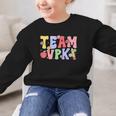 Team VPK First Day Of VPK Back To School VPK Graphic Kid Sweatshirt
