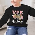 VPK Vibes First Day Of VPK Back To School Graphic Kid Sweatshirt