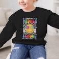 Watch Out Middle School Here I Come Back To School Student Graphic Kid Sweatshirt Watch Out Middle School Here I Come Back To School Student Graphic Kid Sweatshirt