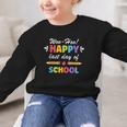 Woo-Hoo Happy Last Day Of School Fun Back To School Graphic Kid Sweatshirt Woo-Hoo Happy Last Day Of School Fun Back To School Graphic Kid Sweatshirt