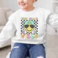 1st Grade Vibes Smile Face Back To School First Grade Graphic Kid Sweatshirt 1st Grade Vibes Smile Face Back To School First Grade Graphic Kid Sweatshirt