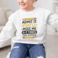 Admit It You'Ll Miss Me 6-7 Times This Summer Back To School Graphic Kid Sweatshirt Admit It You'Ll Miss Me 6-7 Times This Summer Back To School Graphic Kid Sweatshirt