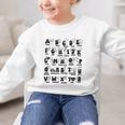 Biblical Alphabet Religious Christian Kids Back To School Graphic Kid Sweatshirt Biblical Alphabet Religious Christian Kids Back To School Graphic Kid Sweatshirt