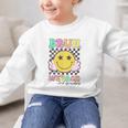 Bruh We Back 3rd Grade Girl Cute Back To School Third Grade Graphic Kid Sweatshirt