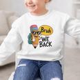 Cool Cartoon Pencil Saying Bruh Back To School Graphic Kid Sweatshirt Cool Cartoon Pencil Saying Bruh Back To School Graphic Kid Sweatshirt