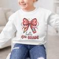 Coquette 4th Grade First Day Of Back To School Girls Outfits Graphic Kid Sweatshirt