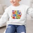 Crayon Crew Cute Back To School Vibes Student Graphic Kid Sweatshirt Crayon Crew Cute Back To School Vibes Student Graphic Kid Sweatshirt