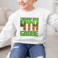 Creepin’ Into 4th Grade Kids Boy Gamer Pixel Back To School Performance Graphic Kid Sweatshirt